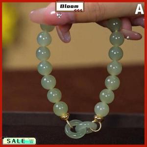 Follow Get New[Bloom Z] Summer Valentines Day Gift Love Heart Beads Charm Bracelet for Women Girl Fashion Natural Bracelet To Love Jewelry Gifts