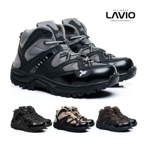 Sepatu Boot Pria Safety Ujung Besi Terbaru Lavio Gibson Outdoor Boots High Quality Boosster Mood Hikiing Proyek Touring