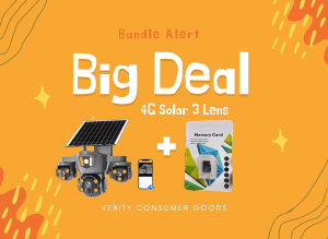 4G Solar 3 Lens 12MP V380 Pro Solar Powered Wireless Surveillance PTZ Camera 4K Outdoor Security 4G Sim Card CCTV Camera