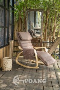 Ghế thư giãn | POANG ROCKING CHAIR | plywood óc chó/bạch dương | nâu | R67xS162xC86 cm