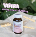 Vistra Evening Primrose Oil 1000 mg วิสตร้าอีฟนิ่งพริมโรส [มีให้เลือก 2 ขนาด 45/75 เม็ด/กระปุก] ช่วยลดอาการก่อนมีประจำเดือน ปวดท้องเมนส์ Vistra Primrose BC สุขภาพ. 