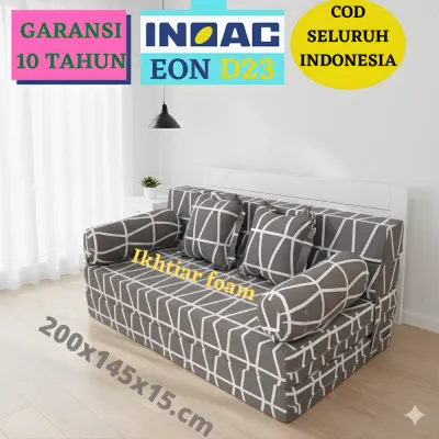 Inoac Sofa bed ukuran nomor tiga sofabed Busa Inoac kasur lipat sofa lipat Ruang tamu serbaguna 3in1