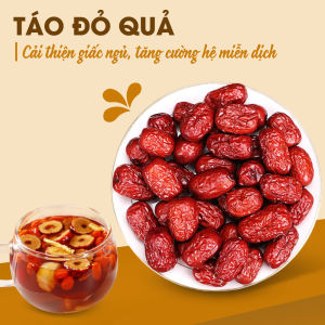 Combo 3 gói trà táo đỏ long nhãn kỳ tử nguyên liệu trà hoa dưỡng nhan đẹp da an thần giảm stress