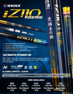 Joran Tegek Iroly IZ110 360 s/d 540 - High Performance Carbon