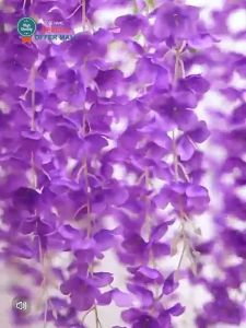 【Special Offer】50cm Fake Wisteria Flowers Artificial Vine Garland Hanging Plant for Wedding Arch Party Home Decoration