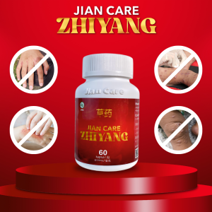 JIANCARE ZHIYANG Kapsul Herbal Alami - Solusi Kulit Lembut & Sehat | BPOM & Halal