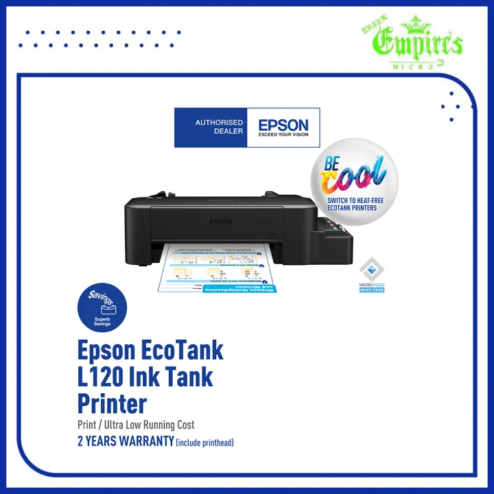 Epson L121 EcoTank Printer | Print