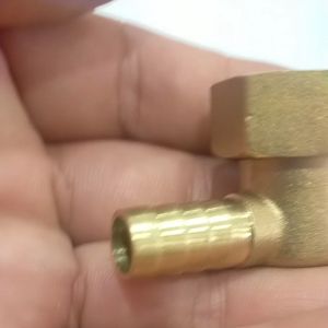 Universal Gas Cooker Stove fitting Full Brass/ Hob Inlet Joint Hose