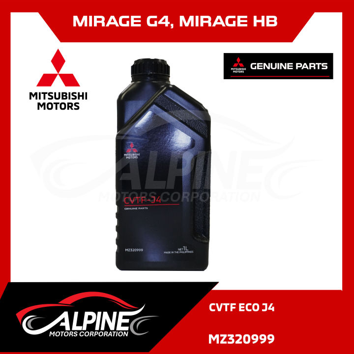 Mitsubishi Genuine Parts: CVTF ECO J4 - 1 LITER | Lazada PH
