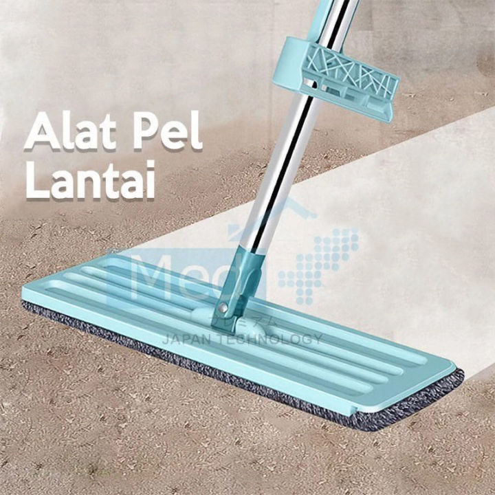 Alat Pel Lantai Tarik Flat Mop