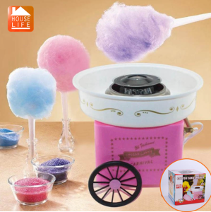 Máy làm kẹo bông gòn điện DIY kẹo dẻo Marshmallow cầm tay máy làm đường quay quà tặng ngày lễ thiếu nhi
