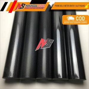 STIKER SKOTLET CARBON 5D MERK INFINITY UNTUK MOTOR MOBIL ATAU LAPTOP