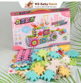 Đồ chơi xếp hình lắp ráp Lego135/ 83 chi tiết mô hình xoay bánh răng làm từ 100% nhựa nguyên sinh an toàn, Đồ chơi ghép hình 83 món cho bé, bộ lắp ráp lego 83 chi tiết giúp bé phát triển Bộ lắp ráp Lego giá rẻ. 
