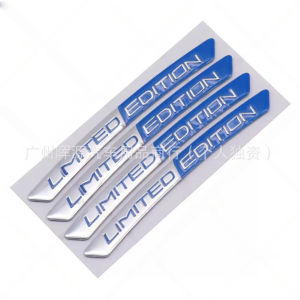 LIMITEDEDITION Car sticker Suitable for car LIMITEDEDITION wheel eyebrow labeling
