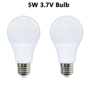 【Local Delivery】4pcs LED Energy Saving Bulb E27 DC 3.7V Low Voltage Spherical High Brightness LED Bulb Light Home Lighting Decorative Light JBMBHC