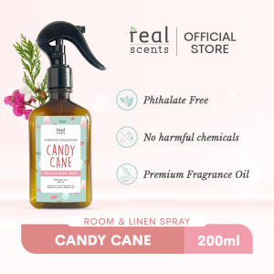 Real Scents Candy Cane Room and Linen Spray 200ml