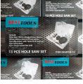 BESTTOOLS Hole Saw Mata Bor Pelubang Kayu Pcv Set 11 Kit Pcs Practical Tools For Wood Plastic clipboard. 