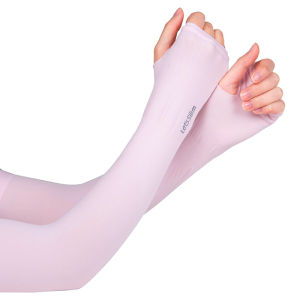 Cycling Arm Sleeve UV Protection Sleeves Ice Silk Hand Sock Sunscreen Long Gloves Sun Protection Sleeve 防曬手套 袖套 冰袖