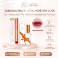 [ Tặng Nước Hoa 99k ] Son Kem Lì Moaz  Mairis Trần Ngọc Phương Mai Siêu Lì - Công Nghệ Hàn, Chất Son Mềm Mại Như Nhung, Không Chì. 
