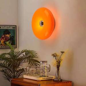 Đèn bàn Donut dễ thương đèn tường không dây USB ánh sáng môi trường đầu giường Công tắc cảm ứng