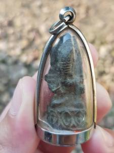 รูปหล่อพระพิฆเนศ มหาเทพผู้ประทานความสำเร็จ พร้อมเลี่ยมกรอบ (ไม่ทราบที่)