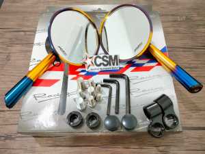 Spion bulat clasic full cnc Twotone - spion jokowi 2tone universal japstyle model rizoma