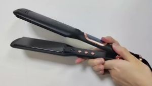 Hair Straightener Curler Professional High Temperature Fast Heating 450 ℉   / 480 ℉   Keratin Treatment Hair Straightener Dual Voltage