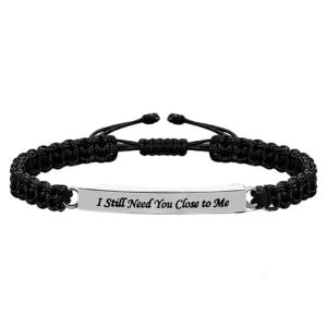Cremation Memorial Bracelet Stainless Steel Pet Ashes Holders Keepsakes For Loved Pet Remembrances Accessories