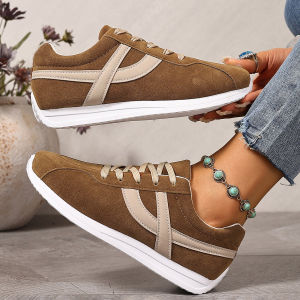 Forrest Gump Shoes American Retro Versatile Soft Sole German Training Shoes Womens Spring and Autumn New Casual Sports Shoes Sneakers