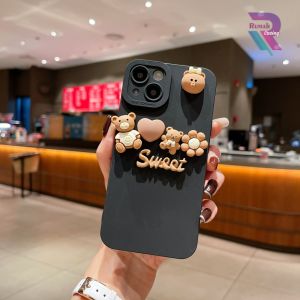 RC Softcase pelindung lensa Procamera karakter sweet Y025 Casing VIVO v21e 4g Y15S Y91 Y93 y95 Y91c Y1s Y12 y15 Y17 Y12s Y20 y20s Y21s Y33S Y30 Y50 V23e Y16 Y35 2020