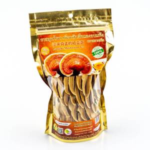 ชาสมุนไพร เห็ดหลินจือแดง G2 (ชนิดหั่นสไลด์อบแห้ง) ส่งตรงจากฟาร์ม