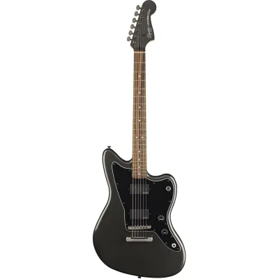 Squier Contemporary Active Jazzmaster HH Electric Guitar Laurel FretBoard Graphite Metallic