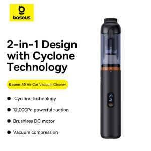 Baseus A3/A5 air Portable Handheld Vacuum Cleaner 135W 15000Pa/12000Pa Strong Suction Car Handy Vacuum Cleaner Robot Smart Home For Car & Home