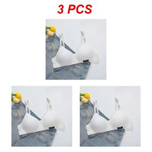 oobest 【Delivery 2-3 days】3pcs push up bra Wireless Training Bra Lightweight Push Up Anti-Sagging Seamless Comfort for Teens