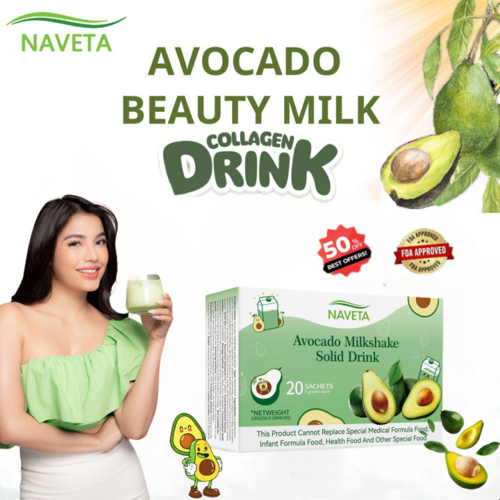（Buy 1 take 3）Avocado Milk Collagen Dietary Supplement Drink Lazada PH