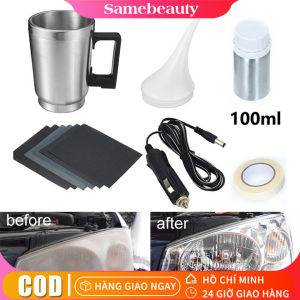 Bộ Phục Hồi Ống Kính Đèn Pha Ô Tô Đèn Pha Ống Kính Dụng Cụ Làm Sạch Đánh Bóng Phục Hồi