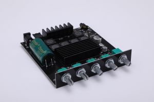 (Dikirim Dari Jakarta) ZK-TB21 2.1 Channel Stereo Bluetooth 5.0 Digital Power Amplifier Modul TPA3116D2 50WX2 + 100W AUX Digital Power Amplifier Papan Speaker Mengelilingi 5D