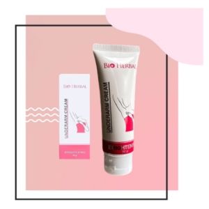 BIO HERBAL Brightening Underam Cream KETIAK Lipatan Hitam / Pemutih Ketiak dan Selangkangan Hitam Aman BPOM