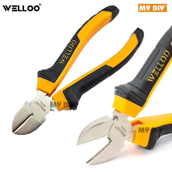 MYDIYHOMEDEPOT - WELLOO Combination Plier 6” / Diagonal Cutting