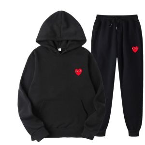 Adult Mens Hoodie Sets Casual Sports Hooded Hoodie and Sweatpants Two-piece Comfortable Jjacket Set