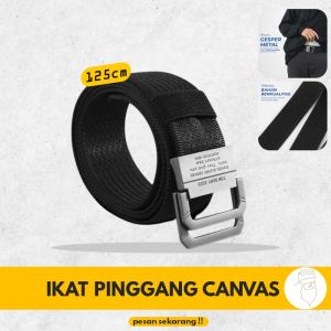 Ikat Pinggang Pria Dewasa Keren Kanvas