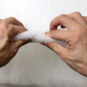 ใยสังเคราะห์แผ่น หนา 2 ซม. ขนาด 180x110 ซม. หนัก 220 กรัม