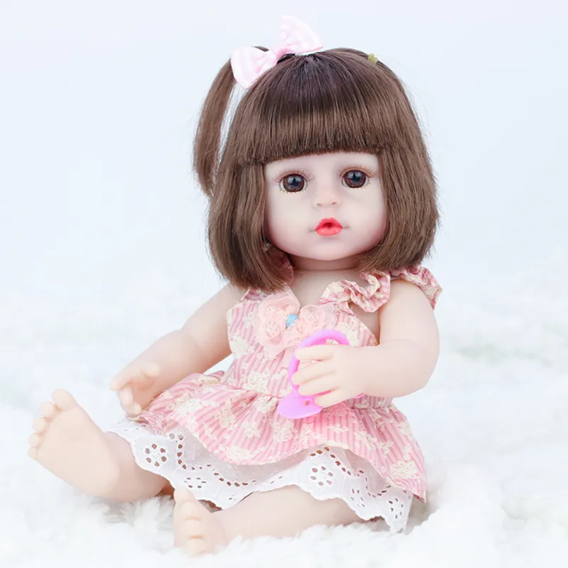 Realistic Wholesale pee and drinking full body silicone baby dolls