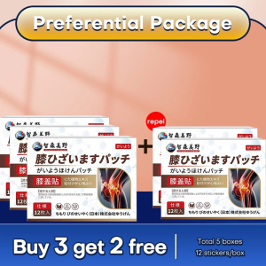 Japan knee joint pain relief patch 12pcs/box knee joint pain relief gout ointment arthritis pain relief swelling relief pain relief