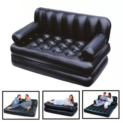 Air Sofa, Air Bed, Inflatable Air Sofa Bed, Foldable Couch