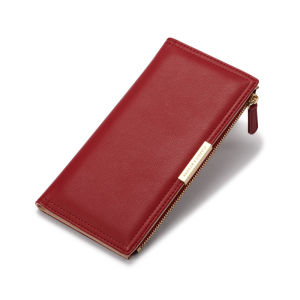 Ladies Korean Version Long Wallet Multi-card Zipper Bag Wallet Clutch Bag