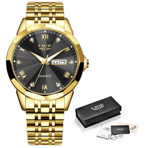 Business Steel Watch Waterproof Men Couple Classics Design Quartz Watches Wristwatch