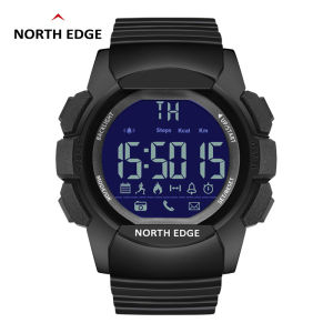 North Edge Ak Military Sport Watch Male Army Led Digital Wrist Stopwatches Mens Watch 100M Water Resistant Smartwatch For IOS Android