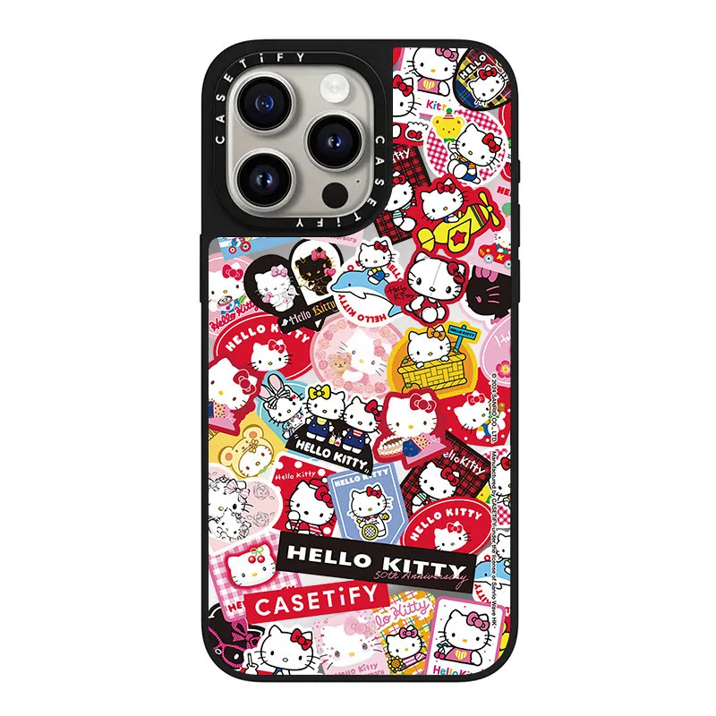 CASETiFY Hello Kitty 50th Anniversary - Sticker Frame Case