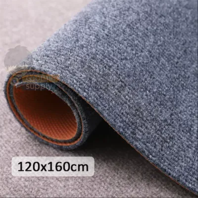(SG Seller) ★ Noise Reduction Drums / Home Gym Carpet ★ Mat Rug Piano Exercise Equipment Sound Insulation Floor Protection Anti-Slip Kick Bass Drum Acoustic Electronic Shock Absorption Dance Skipping Office Chair Bike Treadmill Meeting Room Black Grey